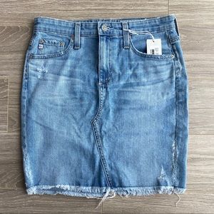 NWT - AG The Erin Denim Miniskirt